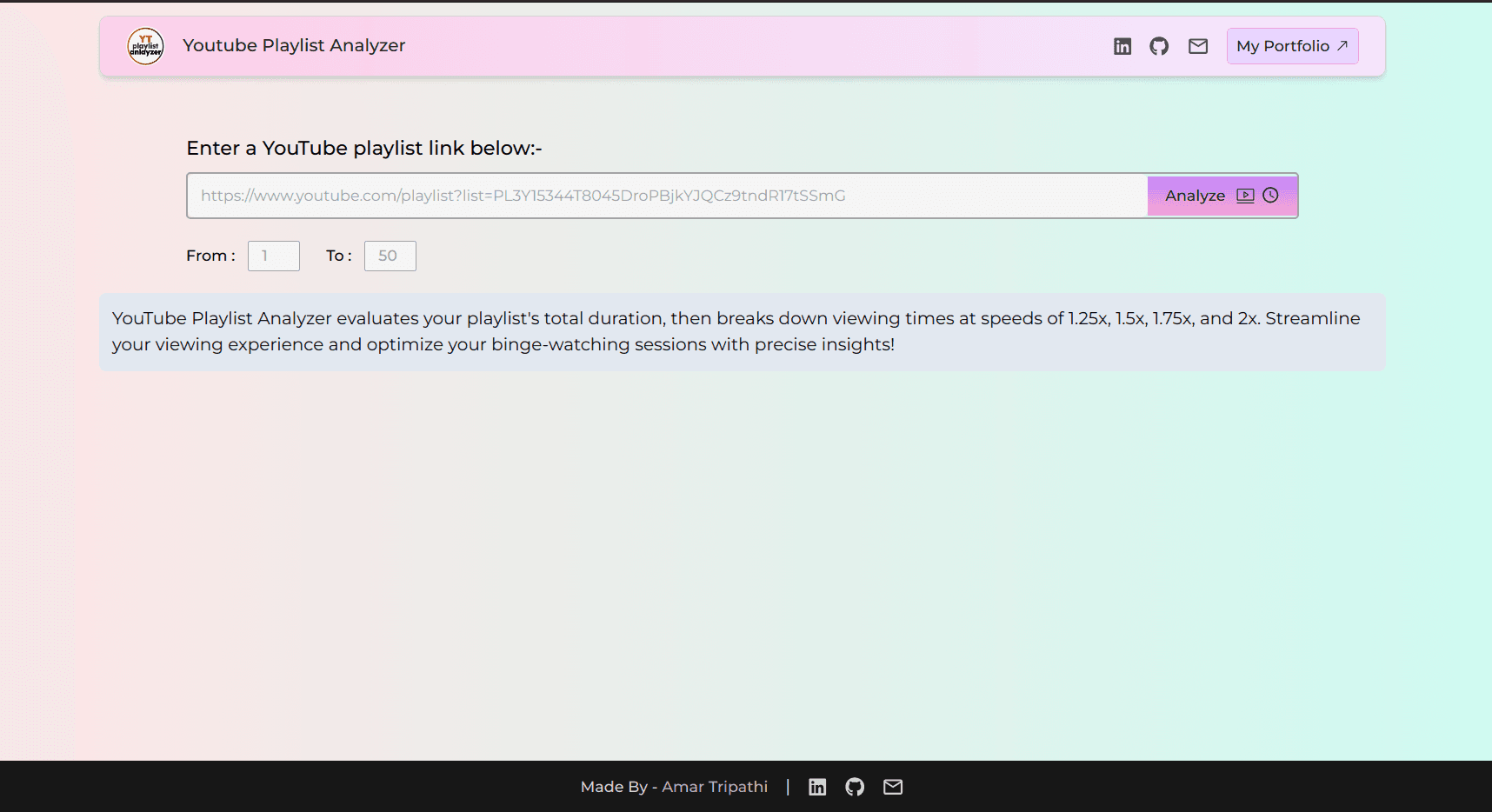 YT Playlist Analyzer thumbnail 2