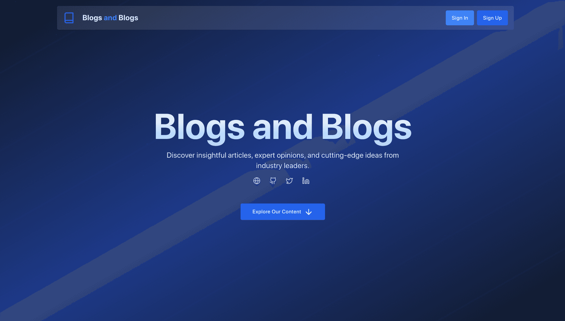 Blogs and Blogs thumbnail 1